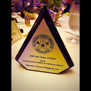 Associated General Contractors San Diego Chapter Construction Safety Excellence Award