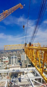Brewer Crane construction site in San Diego