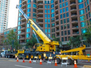 Brewer Crane crane in San Diego