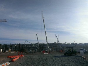 Brewer Crane construction site in San Diego