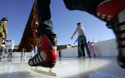 Where can you go ice skating around San Diego?